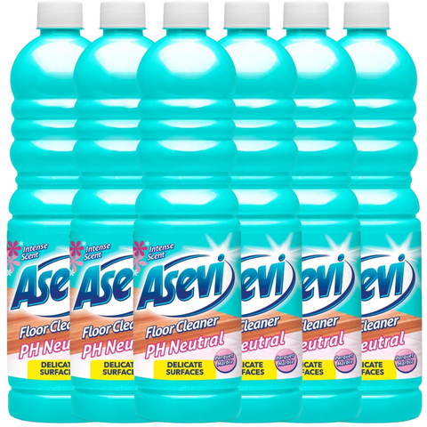 Asevi Floor Cleaner PH Neutral 1 Litre Concentrate Spanish Household Cleaning Product Plastic
