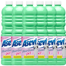 Asevi Floor Cleaner Pet 1 Litre Concentrate Spanish Household Cleaning Product Plastic
