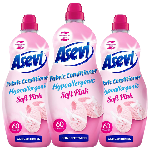 Asevi Floral Clothes Fabric Softener Household Flower Scented Laundry Conditioner Concentrated Liquid Fragrance Long Lasting Spanish Cleaning Scent 1380ml 60 Washes
