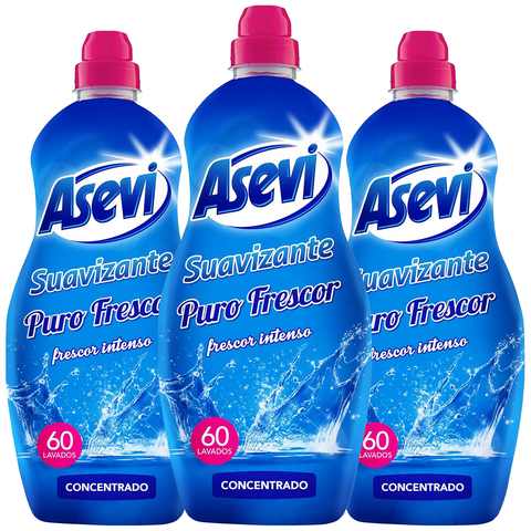 Asevi Floral Clothes Fabric Softener Household Flower Scented Laundry Conditioner Concentrated Liquid Fragrance Long Lasting Spanish Cleaning Scent 1380ml 60 Washes

