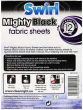 Swirl Mighty Black Fabric 12 Sheets – Premium Quality, High-Performance Fabric for Crafts, Quilting & Sewing – Durable & Soft Material – DIY Projects & Home Decor