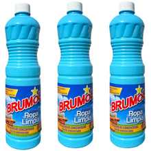 Brumol Ropa Limpia Floor Cleaner Concentrated Powerful Household Scented Home Any Room Bathroom Kitchen House Surface Limescale Dirt Remover Cleaning Liquid Scent 1L X3
