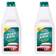 Car-Pride Wash & Wax Super High Gloss Concentrated Showroom Shine Finish 40 Washes 1000ml X2
