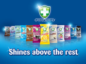 Greenshield 5 Wipes Gift Set – Multi-Surface Anti-Bacterial Cleaning Wipes for Kitchen & Bathroom