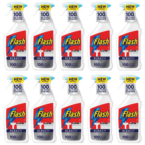 Flash Spray With Bleach 800ml X10
