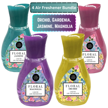 Floral Liquid Air Freshener 375ml, Orchid, Gardenia, Jasmine & Magnolia Fragrances, Long Lasting Home Fragrance, Room Freshener, Scented Air Freshener for Bathroom, Bedroom & Living Room