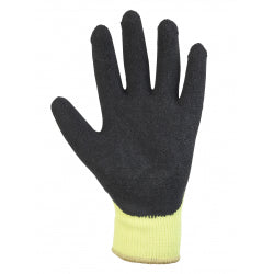 Glenwear Thermal Insulated Waterproof Winter Work Grip Gloves Heavy Duty Fully Latex Coated Cold Safety  Extra large
