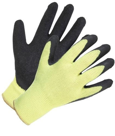 Glenwear Thermal Insulated Waterproof Winter Work Grip Gloves Heavy Duty Fully Latex Coated Cold Safety  large
