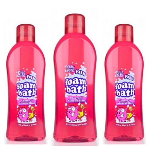 HERRY Kids Zone Cherry & Almond Blast Foam Bath 1l X3
