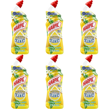 Harpic Active Fresh Cleaning Gel 750ml Citrus X6
