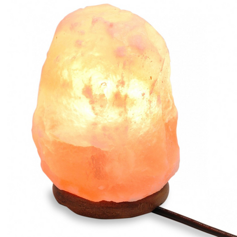 Himalayan Salt Lava Lamp 2.5KG with Natural Air Purifying Benefits Handcrafted Pink Salt Lamp for Home Office Any Room Decor Wellness Relaxing Glow Improved Mood
