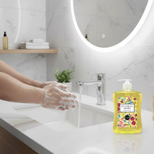 Floral Hand Soap 650ml, Orchid Gardenia Jasmine Magnolia Scented Liquid Hand Wash, Moisturising Handwash, Luxury Bathroom Kitchen Soap, Fresh Floral Fragrance