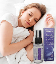 Derma V10 Lavender Pillow Spray 30ml Sleep Mist Relaxing Lavender Room & Linen Spray Bedtime Aromatherapy Pillow Fragrance Calming Sleep Aid Bedroom Linen Freshener Night Time Wellness Gift
