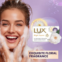 LUX 5 Soaps Bundle 80g Each Beauty Soap Gift Set Magical Spell Aqua Sparkle Soft Touch Velvet Touch Bright Impress Moisturising Bar Soap Floral Fragrance Skin Cleansing Bath Soap Pack of 5