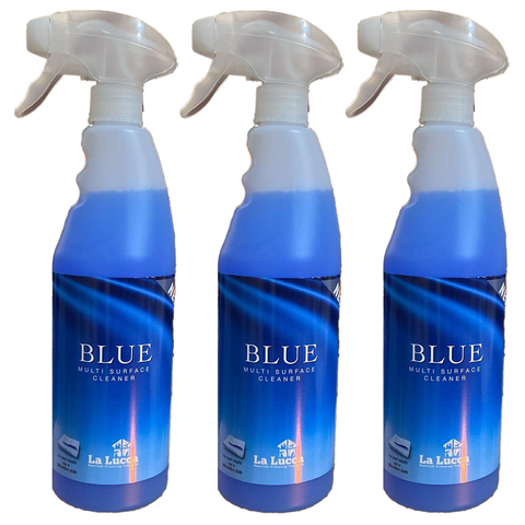Lalucca Blue Multi Surface Cleaner 750ml X3
