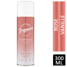 Designer Fragrances Foam Blast Carpet Cleaner Peony & Rose Vanille 300ml, Carpet & Upholstery Foam Stain Remover, Fresh Floral Fragrance, Deep Cleaning Fabric & Rug Cleaning Foam Spray