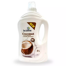 La Lucca Coconut Concentrated Laundry Fabric Conditioner & Softener Detergent – 42 Washes, 3L | Hypoallergenic, Long-Lasting Freshness, Eco-Friendly