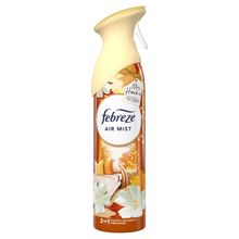 Febreze Air Mist Freshener – Cosy Season Scent | Eliminates Odours in Car, Home, Office, Bathroom & Any Room | Long-Lasting Fragrance | 185ml Scented Spray for Household & Workspaces