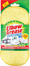 EG Yellow Scrubbing Pad – Heavy-Duty Scour Pad for Kitchen & Bathroom – Stainless Steel Cleaner, Non-Scratch Scrubber for Pots, Pans & Stovetops – Durable & Reusable