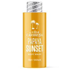 LA VIDA CARIBENA Body Wash Guava Glow Tropical Nights Papaya Sunset 250ml Hydrating Moisturising Shower Gel Exotic Fruit Scent Daily Body Cleanser Soft Smooth Skin Bath & Shower Care