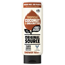 Original Source Coconut & Shea Butter Shower Gel 750ml X6
