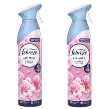 Febreze Air Mist Freshener - Blossom Breeze Scented Spray (185ml) | Long-Lasting Fragrance for Home, Car, Office, Bathroom & Any Room | Eliminates Odors with Fresh Floral Aroma