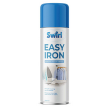 Swirl Easy Iron Spray 300ml – Wrinkle Release & Fabric Relaxer – Quick-Dry, Non-Toxic, Travel-Friendly – Instant Smoothing for Clothes, Curtains & Linens – Safe for All Fabrics
