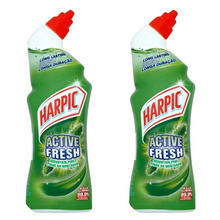 Harpic Active Fresh Cleaning Gel 750ml – Pine Scent Toilet Cleaner | Kills Germs, Removes Limescale & Stains | Long-Lasting Freshness | Powerful Toilet Bowl Cleaner for Sparkling Bathroom