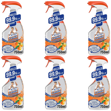 Mr Muscle Platinum Bathroom Cleaner 750ml – Mandarin Scent | Powerful Stain Removal, Limescale & Soap Scum Cleaner | Fresh Citrus Fragrance