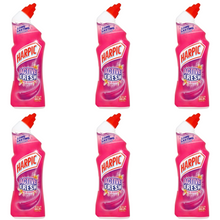 Harpic Active Fresh Cleaning Gel 750ml – Pink Blossom Scent | Toilet Bowl Cleaner | Removes Limescale & Stains | Long-Lasting Freshness | Antibacterial Formula | Fast-Acting & Effective