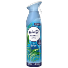 Febreze Air Mist Freshener Ocean Escape – Long-Lasting Odor Eliminator Spray for Car, Home, Office, Bathroom & Any Room | 185ml Scented Spray with Refreshing Fragrance