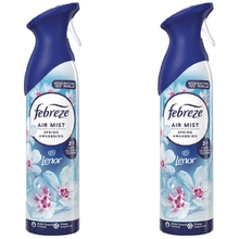 Febreze Air Mist Freshener - Lenor Spring Awakening Scent | Eliminates Odours in Car, Home, Office, Bathroom & Any Room | Long-Lasting Fragrance | 185ml Scented Spray for Household & Workspaces