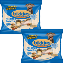 Munch & Crunch Bikkies – Assorted Dog Treats Enriched with Vitamins & Minerals | Natural, Healthy & Delicious Biscuits for Dogs | No Artificial Flavours | 350g Pack