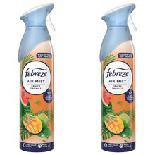 Febreze Air Mist Freshener - Fruity Tropics Scent | Eliminates Odors in Car, Home, Office, Bathroom & Any Room | Long-Lasting Fragrance | 185ml Scented Spray for Household & Workspaces