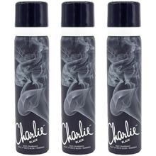 Charlie Black Body Spray for Women 75ml – Long-Lasting Floral & Fruity Mist by Revlon – Daily Freshness & Gift-Ready Fragrance