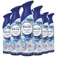 Febreze Air Mist Freshener - Lenor Spring Awakening Scent | Eliminates Odours in Car, Home, Office, Bathroom & Any Room | Long-Lasting Fragrance | 185ml Scented Spray for Household & Workspaces