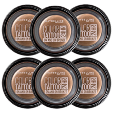Maybelline Colour Tattoo 24HR Cream Gel Eyeshadow – On and On Bronze (4g) | Long-Lasting, Smudge-Proof, Intense Metallic Pigment for Crease-Free Wear