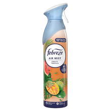 Febreze Air Mist Freshener - Fruity Tropics Scent | Eliminates Odors in Car, Home, Office, Bathroom & Any Room | Long-Lasting Fragrance | 185ml Scented Spray for Household & Workspaces