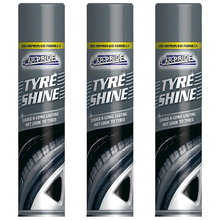 Car Pride Tyre Shine Spray 300ml – Restores & Enhances Tyres, External Trims & Rubber – Quick-Easy Application for a Like-New Shine – Long-Lasting Dressing & Protective Care for Car Wheels