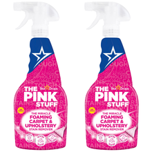The Pink Stuff Ultimate Carpet & Upholstery Cleaner – Fast-Acting Stain Remover for Tough Stains & Odors | Eco-Friendly, Non-Toxic Formula | Safe on All Fabrics | Deep Cleans Carpets, Rugs & Furniture | 500ml