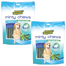 Munch & Crunch Minty Chews 250g – Delicious & Healthy Dog Treats for Fresh Breath, Dental Care – Natural, Tasty Snacks for Small & Large Dogs