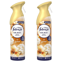 Febreze Air Mist Freshener Gold Orchid – Long-Lasting Odor Eliminator Spray for Home, Car, Office & Bathroom – 185ml Scented Spray with Rich Fragrance