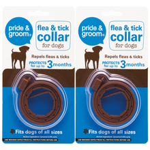 Pride & Groom Flea & Tick Collar for Dogs – Long-Lasting Protection Against Fleas, Ticks, & Mosquitoes | Safe, Waterproof & Vet-Recommended for Small, Medium & Large Breeds