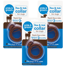 Pride & Groom Flea & Tick Collar for Dogs – Long-Lasting Protection Against Fleas, Ticks, & Mosquitoes | Safe, Waterproof & Vet-Recommended for Small, Medium & Large Breeds