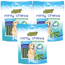 Munch & Crunch Minty Chews 250g – Delicious & Healthy Dog Treats for Fresh Breath, Dental Care – Natural, Tasty Snacks for Small & Large Dogs