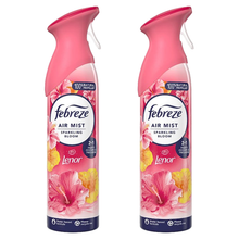 Febreze Air Mist Freshener Spray – Sparkling Bloom Scent | Eliminates Odors in Car, Home, Office, Bathroom & Any Room | Long-Lasting Fragrance | 185ml Scented Spray for Household & Indoor Spaces