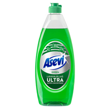 Asevi Spanish Super Concentrated Ultra Green Washing Up Liquid – Powerful Kitchen Dish Grease & Stain Remover, Eco-Friendly, 650ml – Tough on Grease, Gentle on Hands