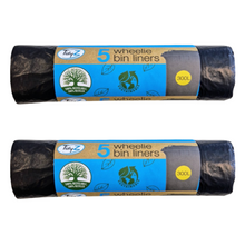 Tidyz Wheely Bin Liners – Heavy Duty 300L Recycling Bags (Roll of 5) | Tear-Resistant, Leak-Proof Premium Bin Bags for Kitchen, Garden, Office & Catering | Durable Waste Sacks for Wheelie Bins