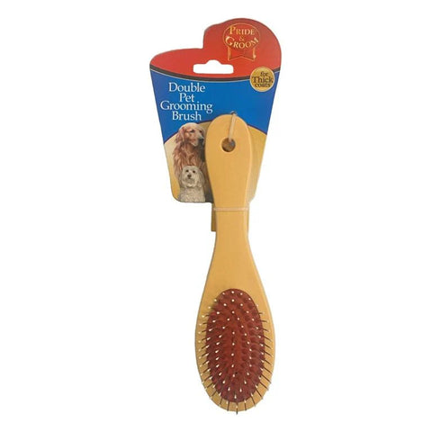 Pride & Groom Double Pet Grooming Brush
