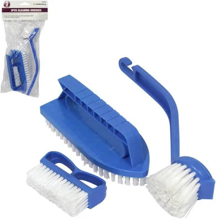 Prima Assorted Cleaning Brushes 3pc 
